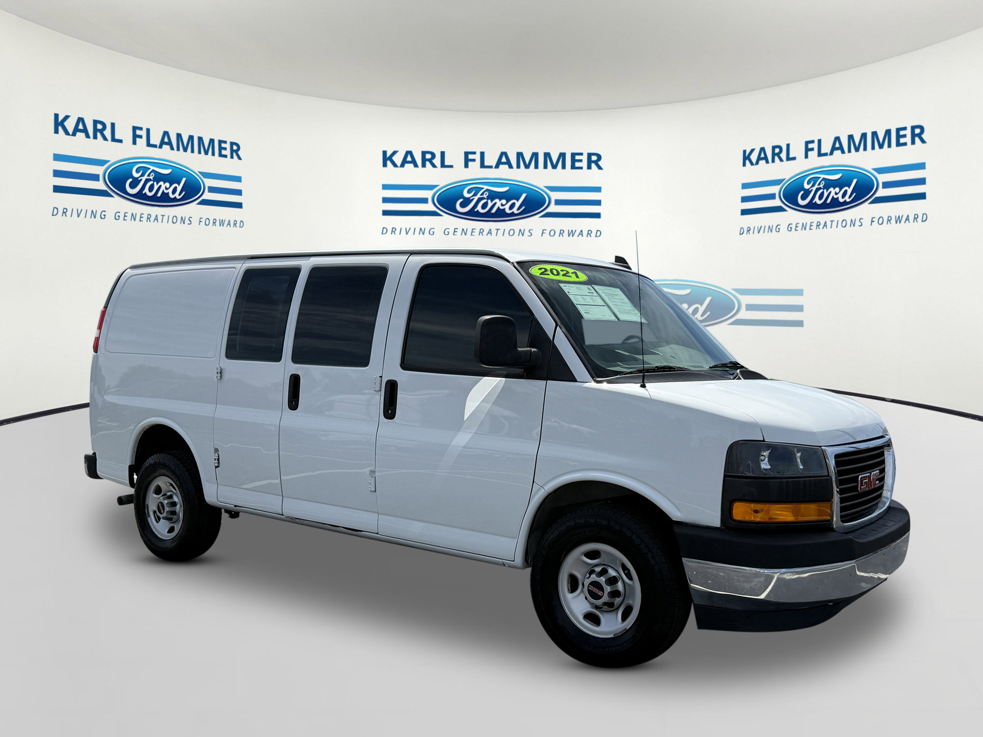 Used 2021 GMC Savana 2500 w/ Driver Convenience Package RWD image 1