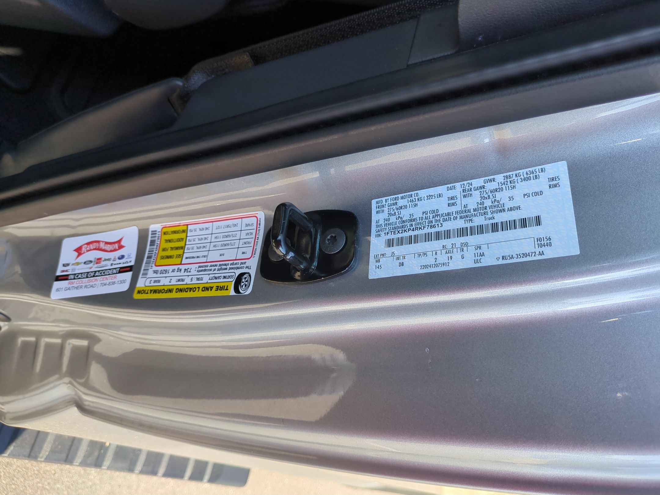 Certified 2024 Ford F150 STX RWD image 42