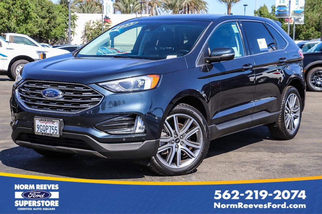 Certified 2023 Ford Edge Titanium w/ Class II Trailer Tow Package