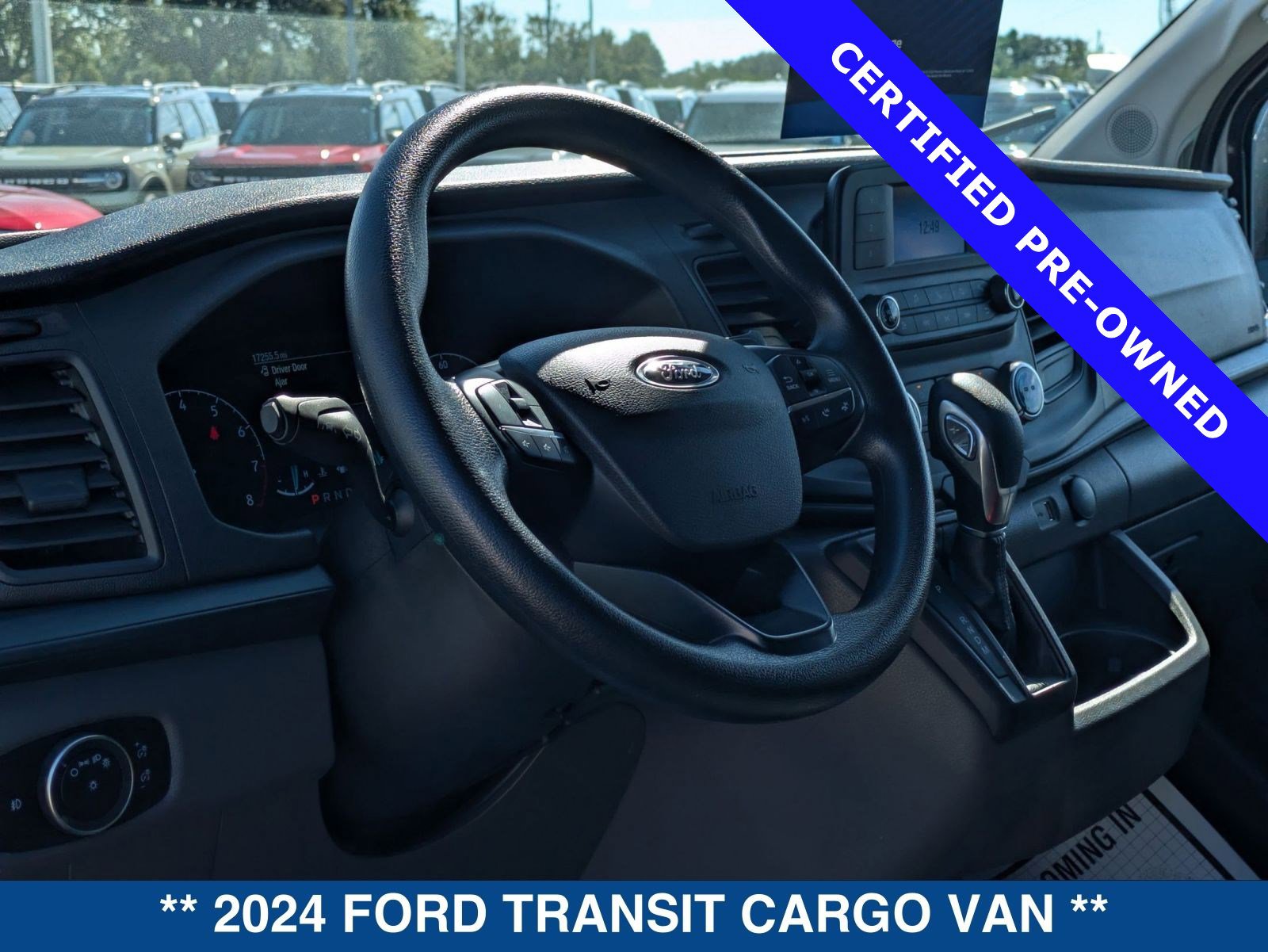 Certified 2024 Ford Transit 250 Low Roof w/ Exterior Upgrade Package RWD image 18