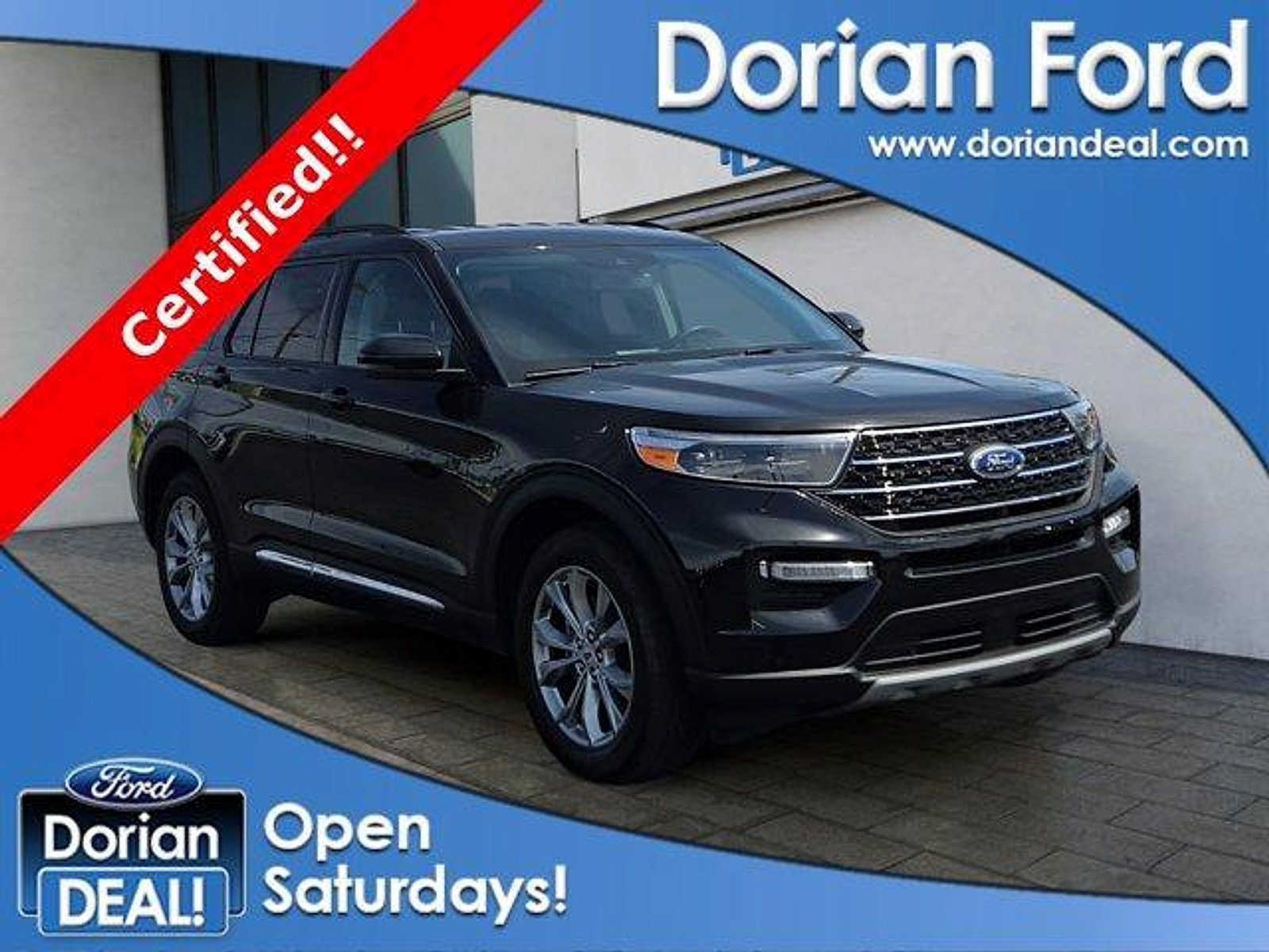 Certified 2023 Ford Explorer XLT w/ Equipment Group 202A
