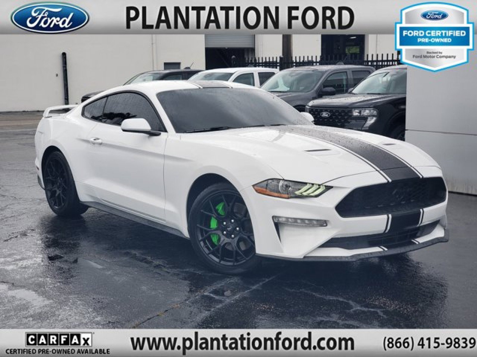Certified 2019 Ford Mustang Coupe w/ Ecoboost Performance Package