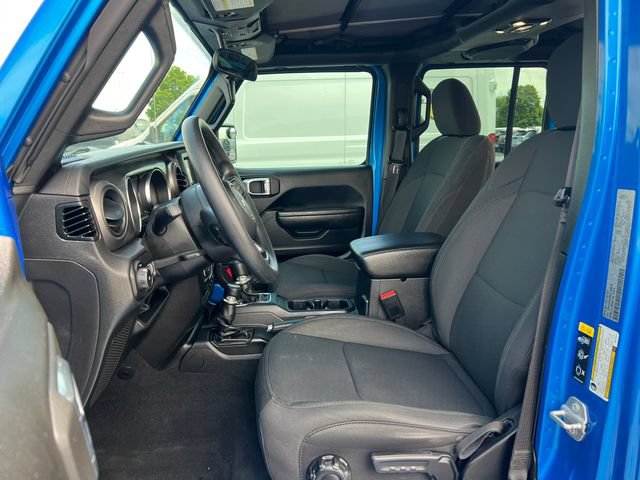 Used 2022 Jeep Wrangler Unlimited Sport AWD/4WD video 4