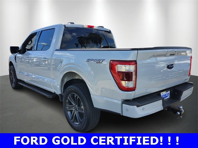 Certified 2022 Ford F150 Lariat w/ Equipment Group 502A High image 3