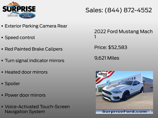Certified 2022 Ford Mustang Mach 1 RWD image 16