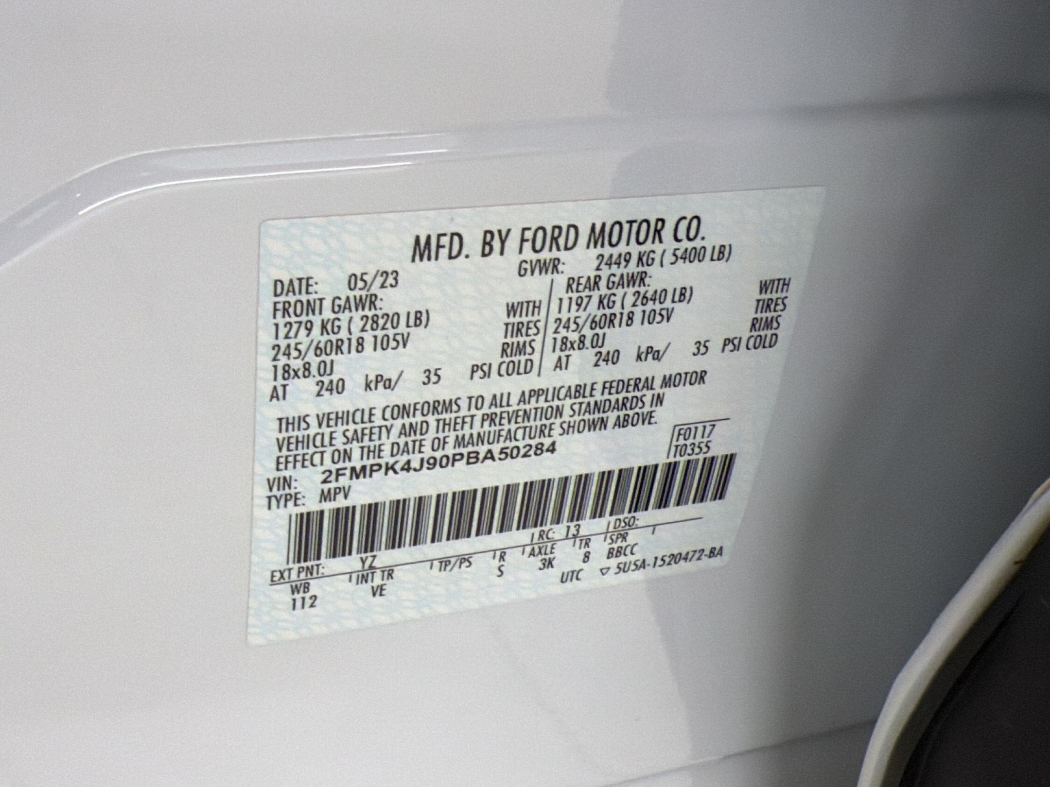Certified 2023 Ford Edge SEL w/ Convenience Package AWD/4WD image 24