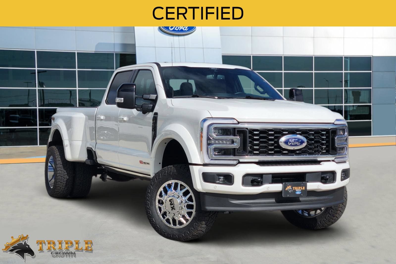 Certified 2025 Ford F450 Platinum w/ FX4 Off-Road Package AWD/4WD image 1