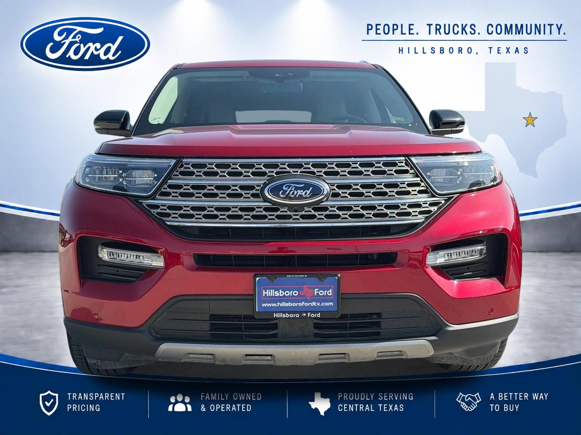 Certified 2023 Ford Explorer Limited w/ Limited Technology Package RWD image 2