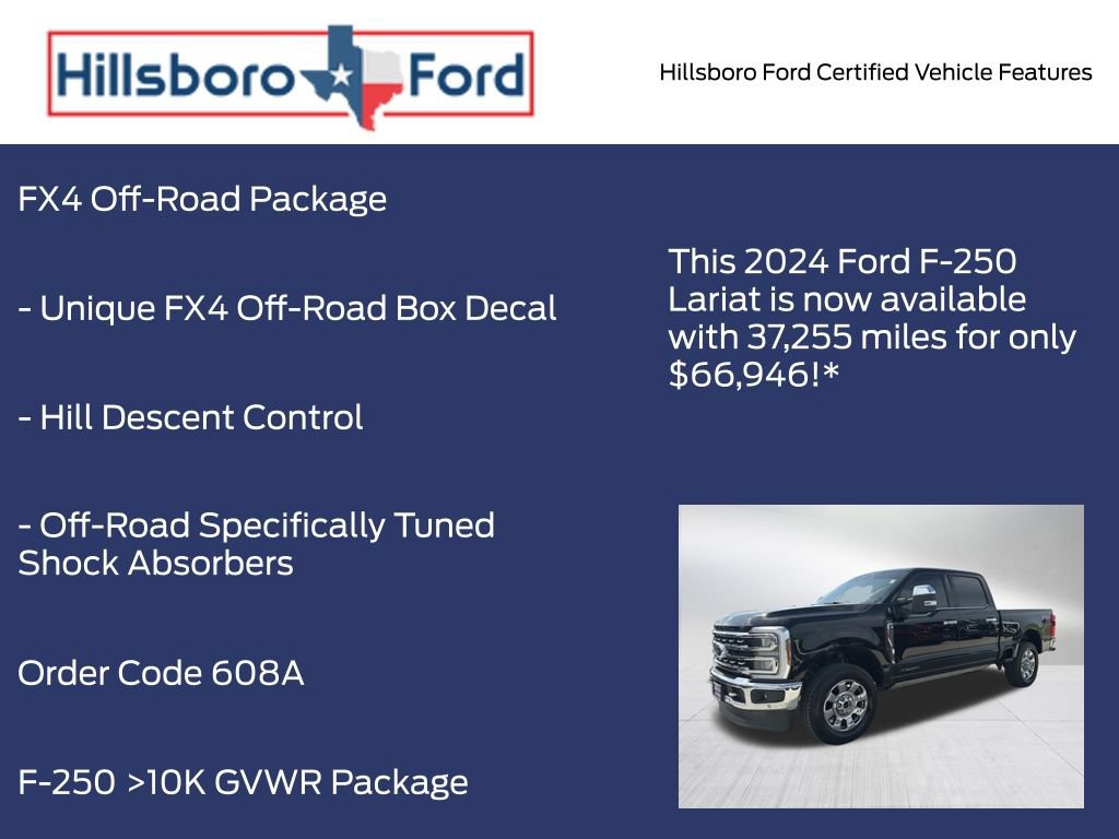 Certified 2024 Ford F250 Lariat w/ Lariat Ultimate Package AWD/4WD image 9