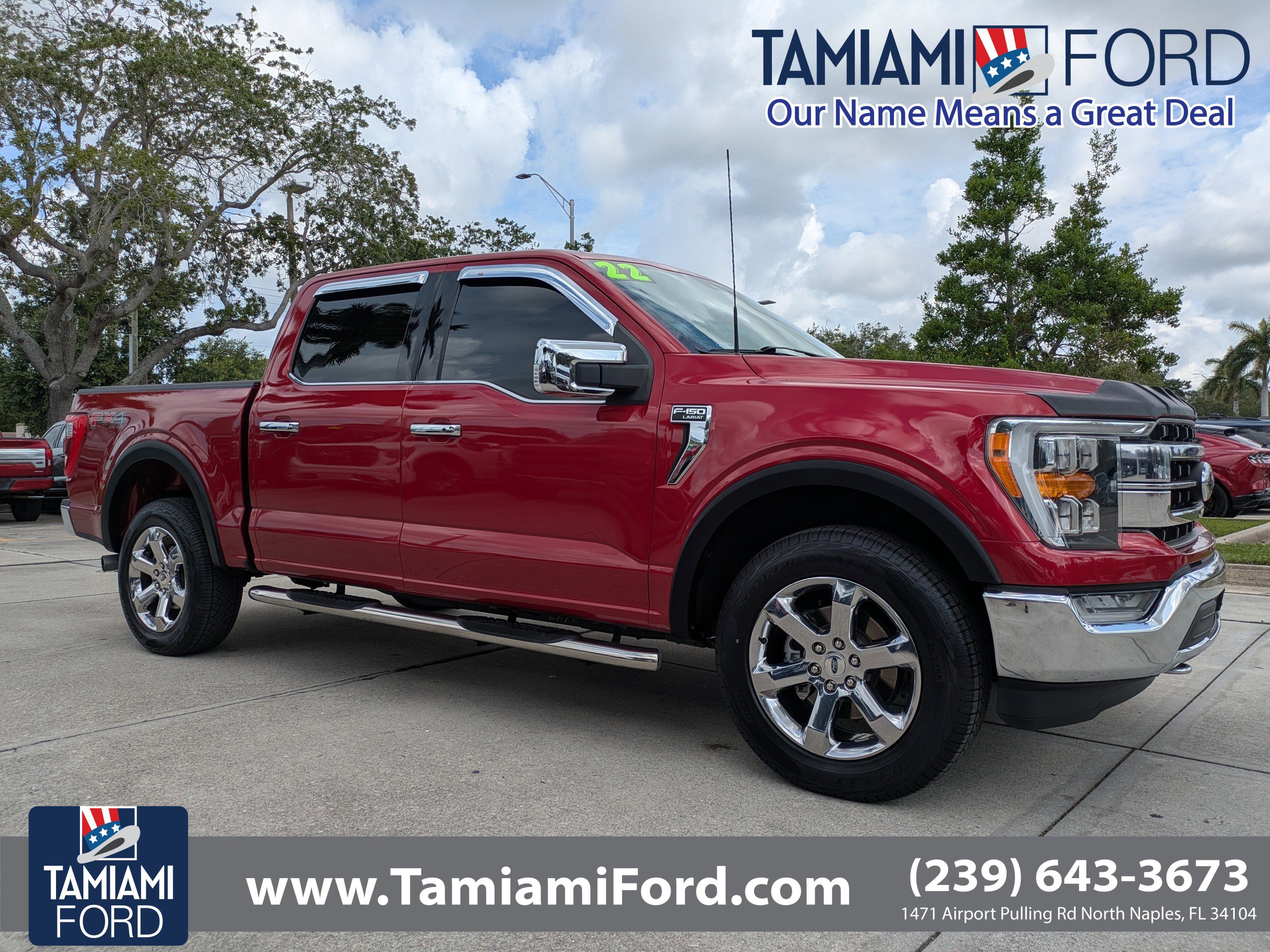 Certified 2022 Ford F150 Lariat AWD/4WD image 1
