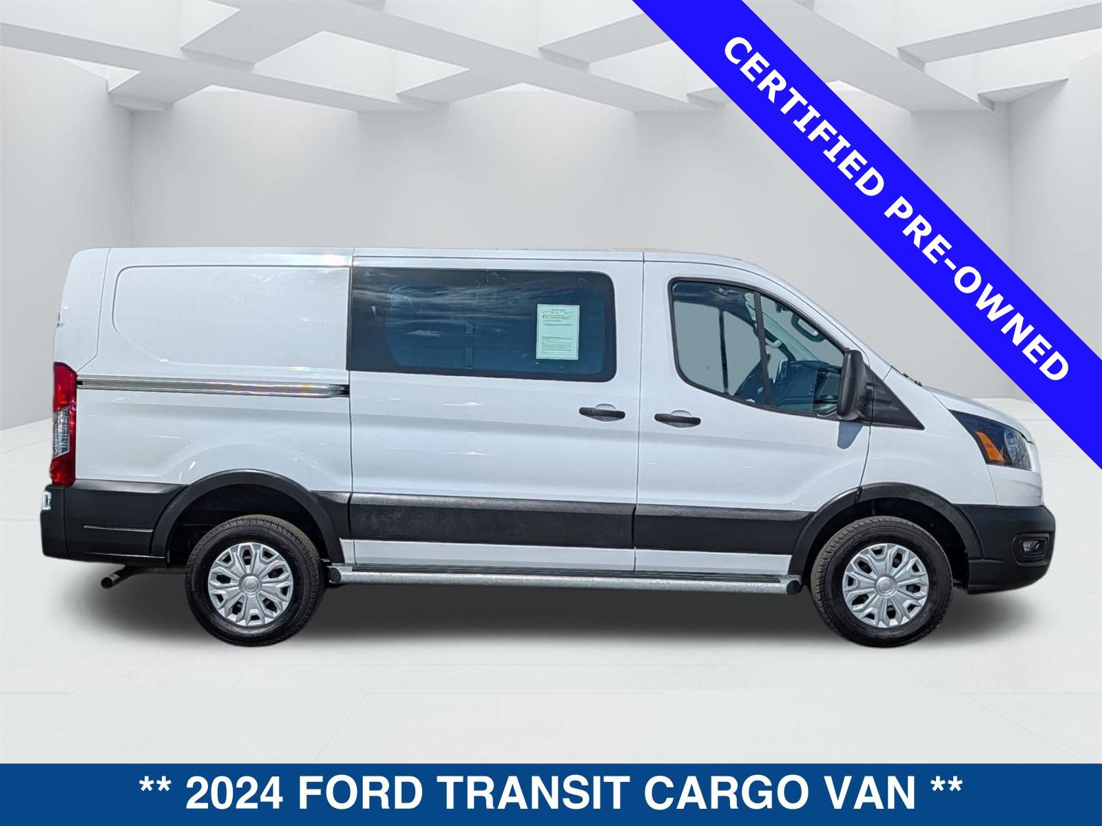Certified 2024 Ford Transit 250 Low Roof w/ Exterior Upgrade Package video 1