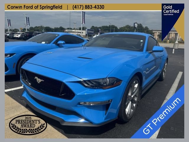 Certified 2022 Ford Mustang GT Premium w/ Security Package RWD image 1