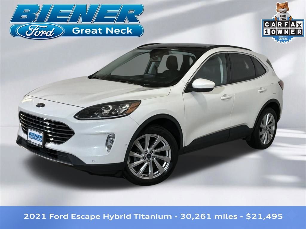 Certified 2021 Ford Escape Titanium w/ Titanium Elite Package AWD/4WD image 1