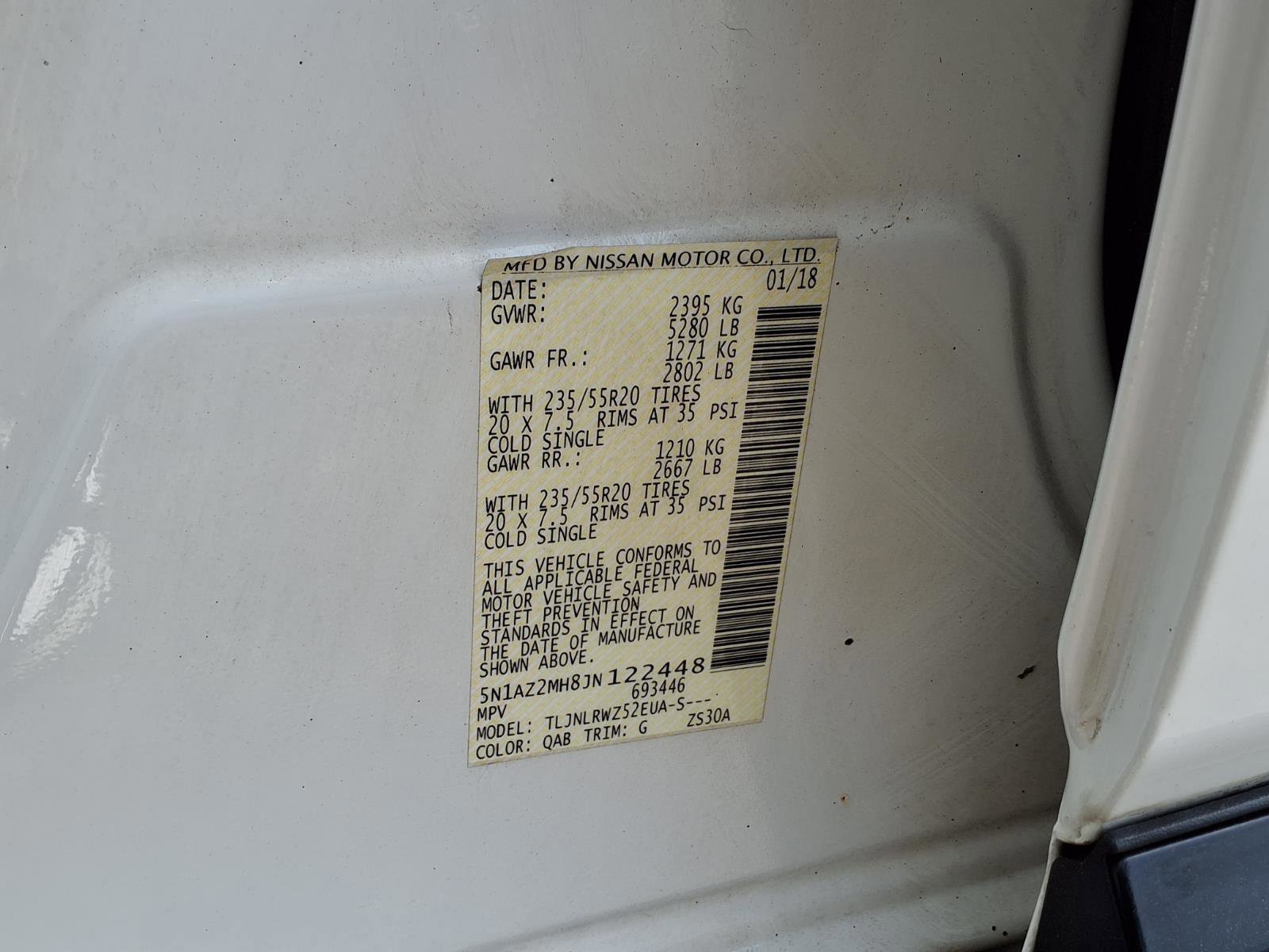 Used 2018 Nissan Murano SL w/ Midnight Edition Package image 29