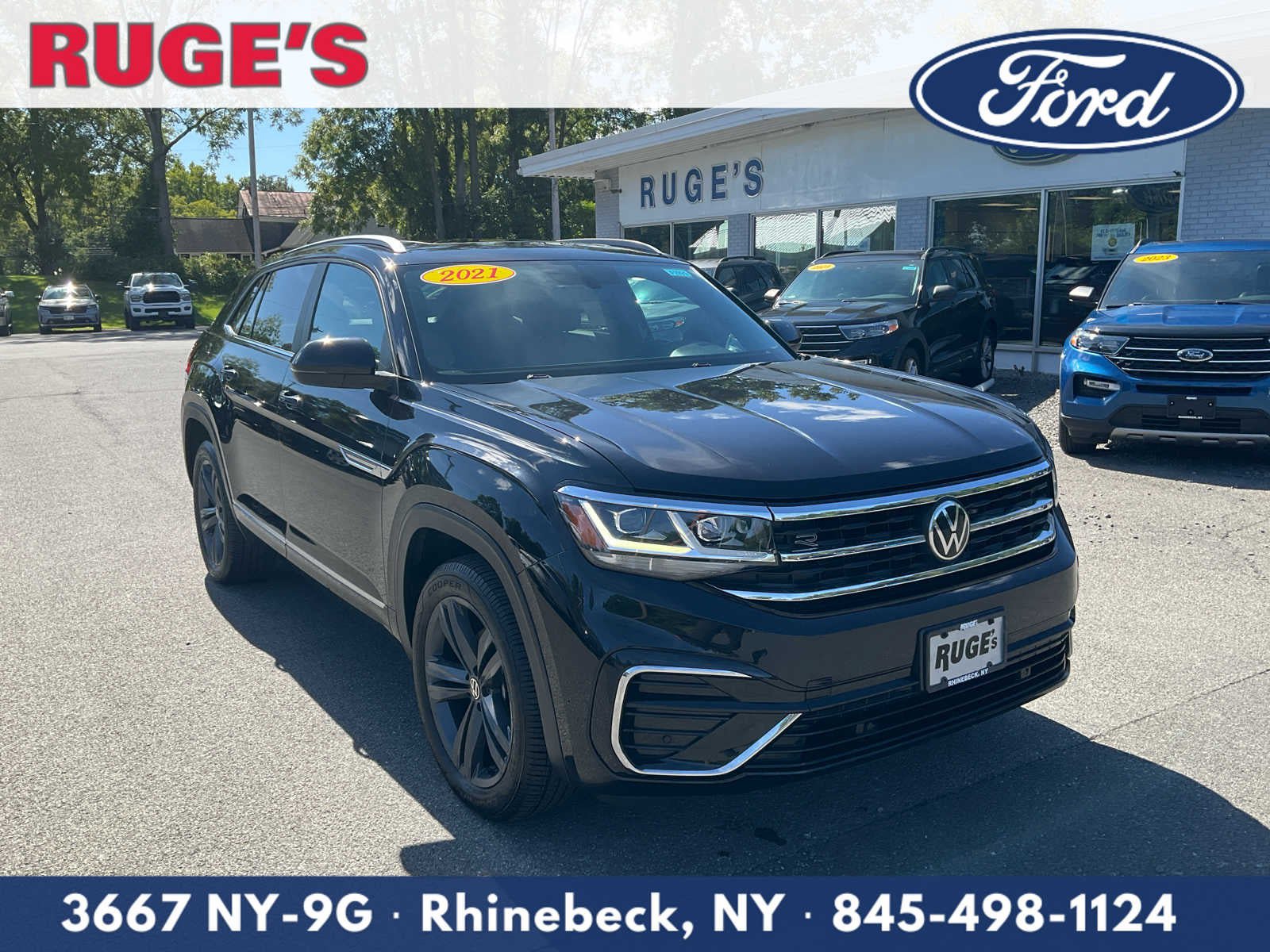 Used 2021 Volkswagen Atlas Cross Sport SE w/ Panoramic Sunroof Package AWD/4WD image 1