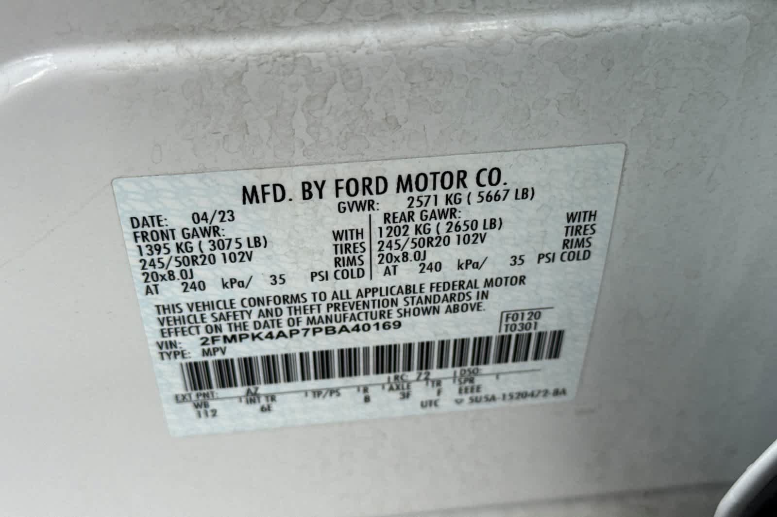 Certified 2023 Ford Edge ST AWD/4WD image 28