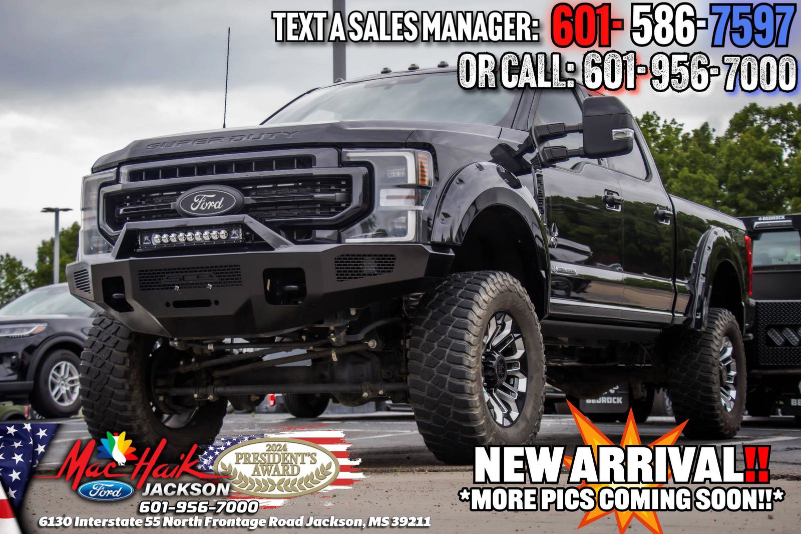 Certified 2022 Ford F250 Lariat w/ Black Appearance Package