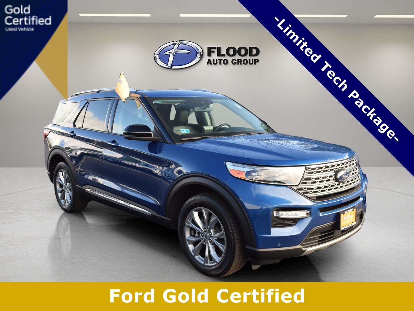 Certified 2023 Ford Explorer Limited w/ Limited Technology Package AWD/4WD image 1