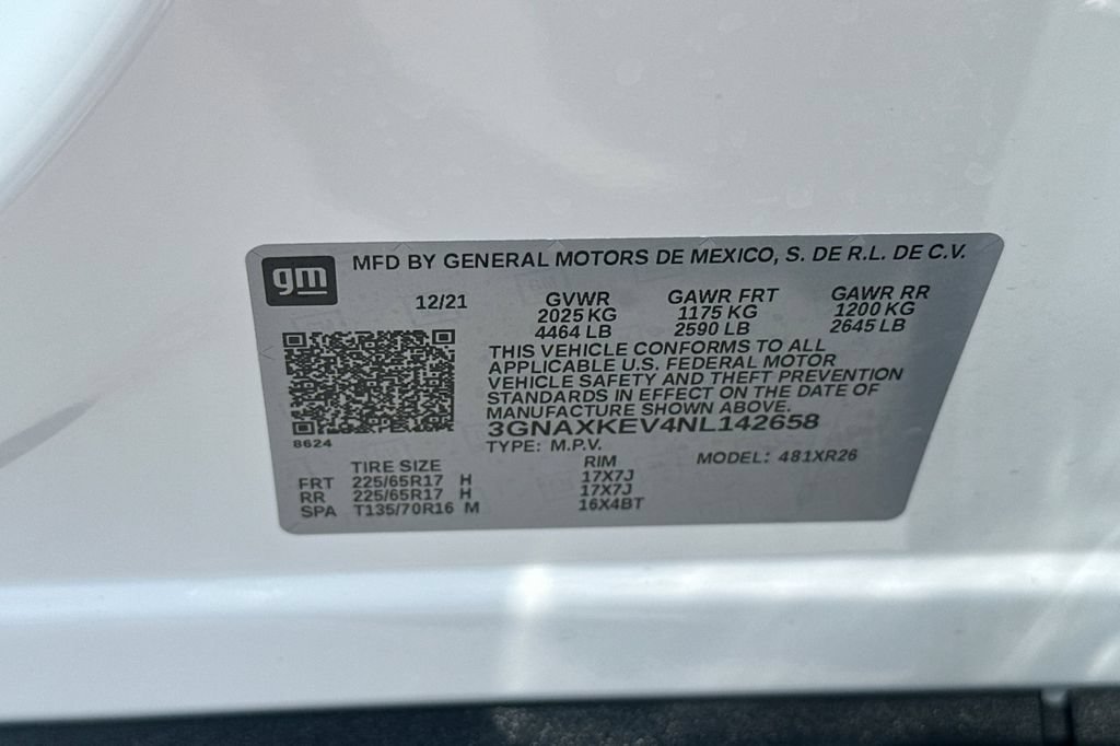 Used 2022 Chevrolet Equinox LT FWD image 32