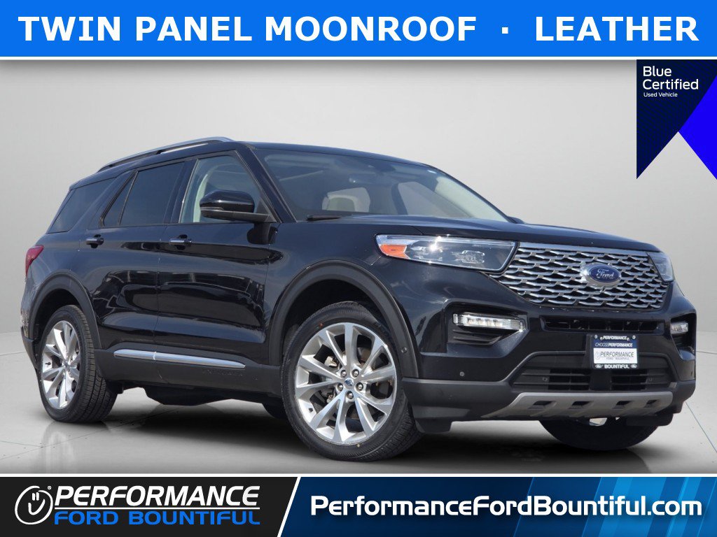Certified 2021 Ford Explorer Platinum w/ Equipment Group 601A AWD/4WD image 1