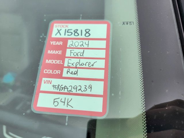 Certified 2024 Ford Explorer Limited AWD/4WD image 32