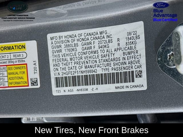 Used 2022 Honda Civic Sport image 29