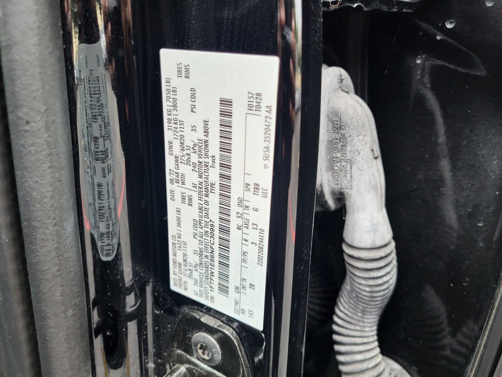 Certified 2022 Ford F150 Lariat w/ Equipment Group 502A High AWD/4WD image 36
