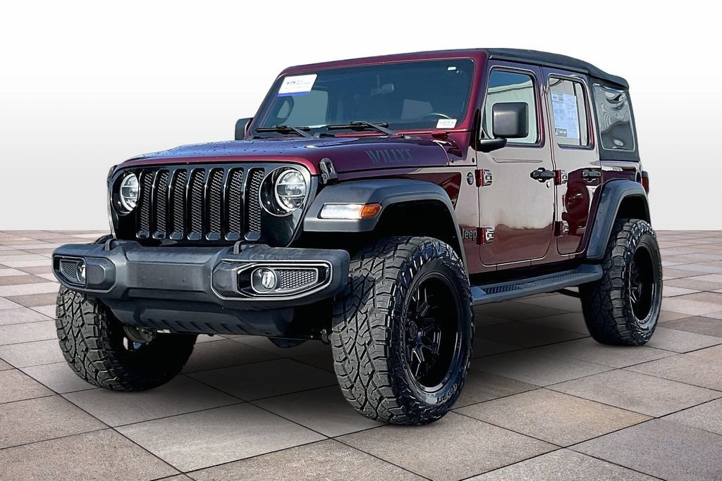 Used 2021 Jeep Wrangler Unlimited Sport AWD/4WD image 12