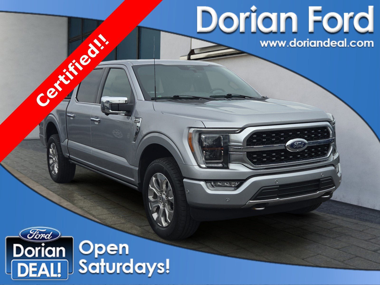 Certified 2022 Ford F150 Platinum w/ Equipment Group 701A High