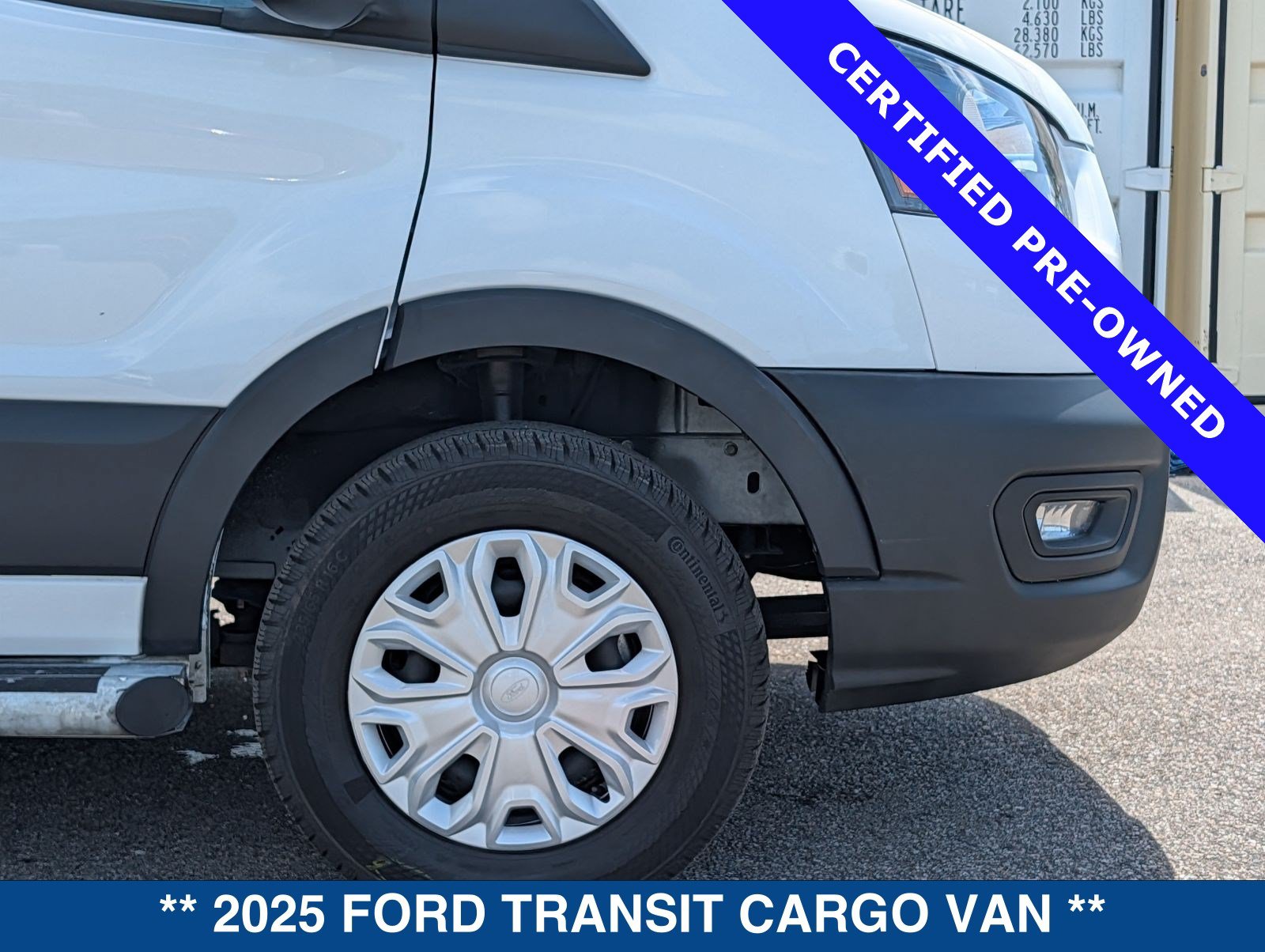 Certified 2025 Ford Transit 250 Low Roof w/ Exterior Upgrade Package RWD image 12