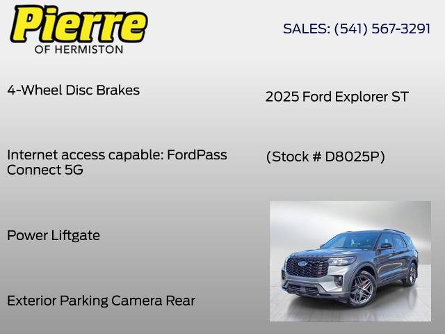 Certified 2025 Ford Explorer ST AWD/4WD image 12