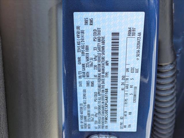 Certified 2023 Ford Escape SE FWD image 25