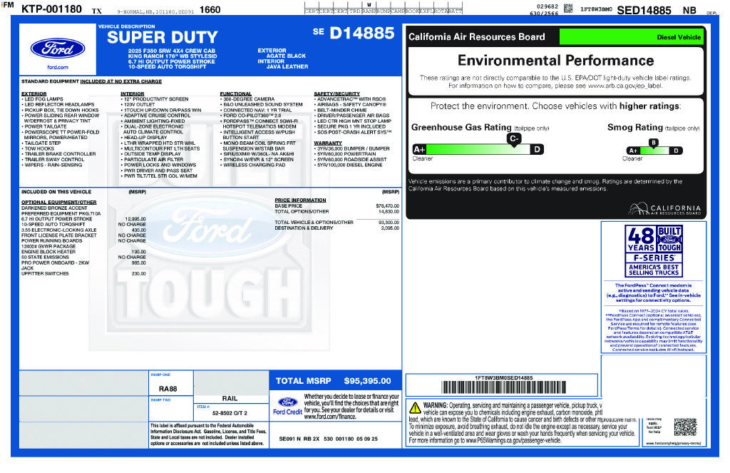 Certified 2025 Ford F350 King Ranch AWD/4WD image 37
