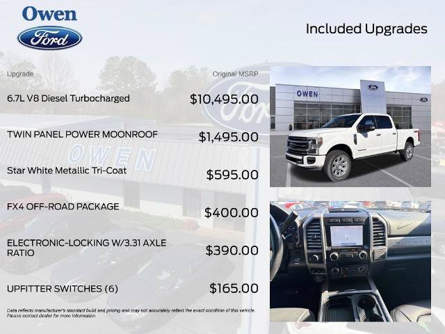 Certified 2020 Ford F250 Platinum w/ FX4 Off-Road Package AWD/4WD image 4