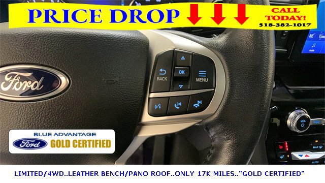 Certified 2022 Ford Explorer Limited w/ Equipment Group 301A image 43