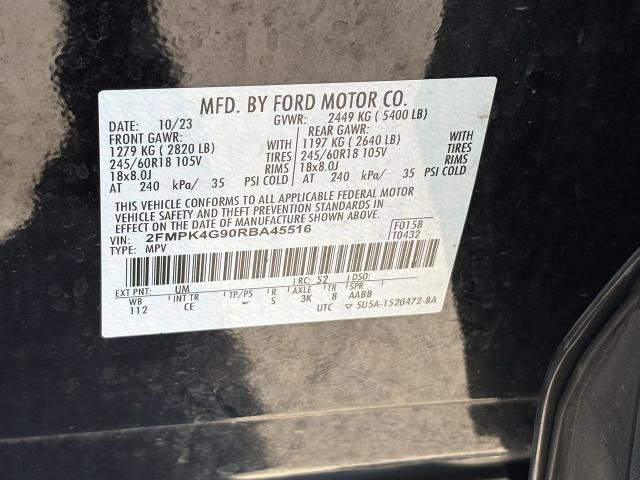 Certified 2024 Ford Edge SE AWD/4WD image 30