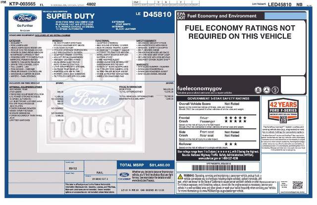Certified 2020 Ford F250 Platinum w/ FX4 Off-Road Package AWD/4WD image 21