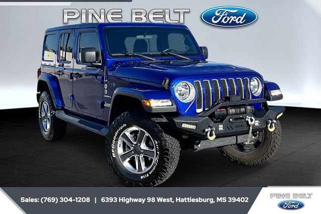 Used 2020 Jeep Wrangler Unlimited Sahara video 1