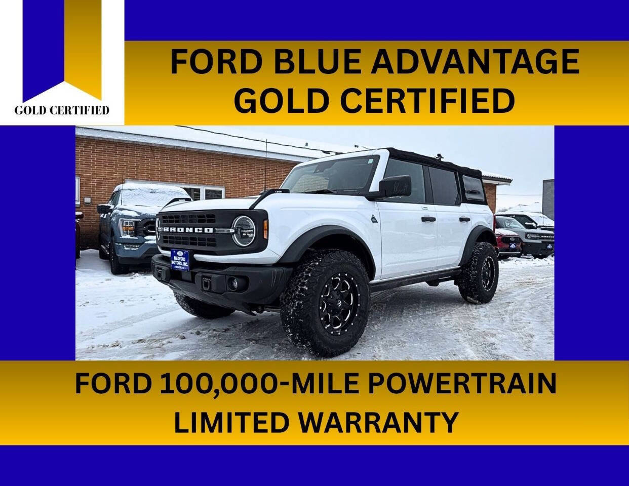 Certified 2022 Ford Bronco Black Diamond image 7