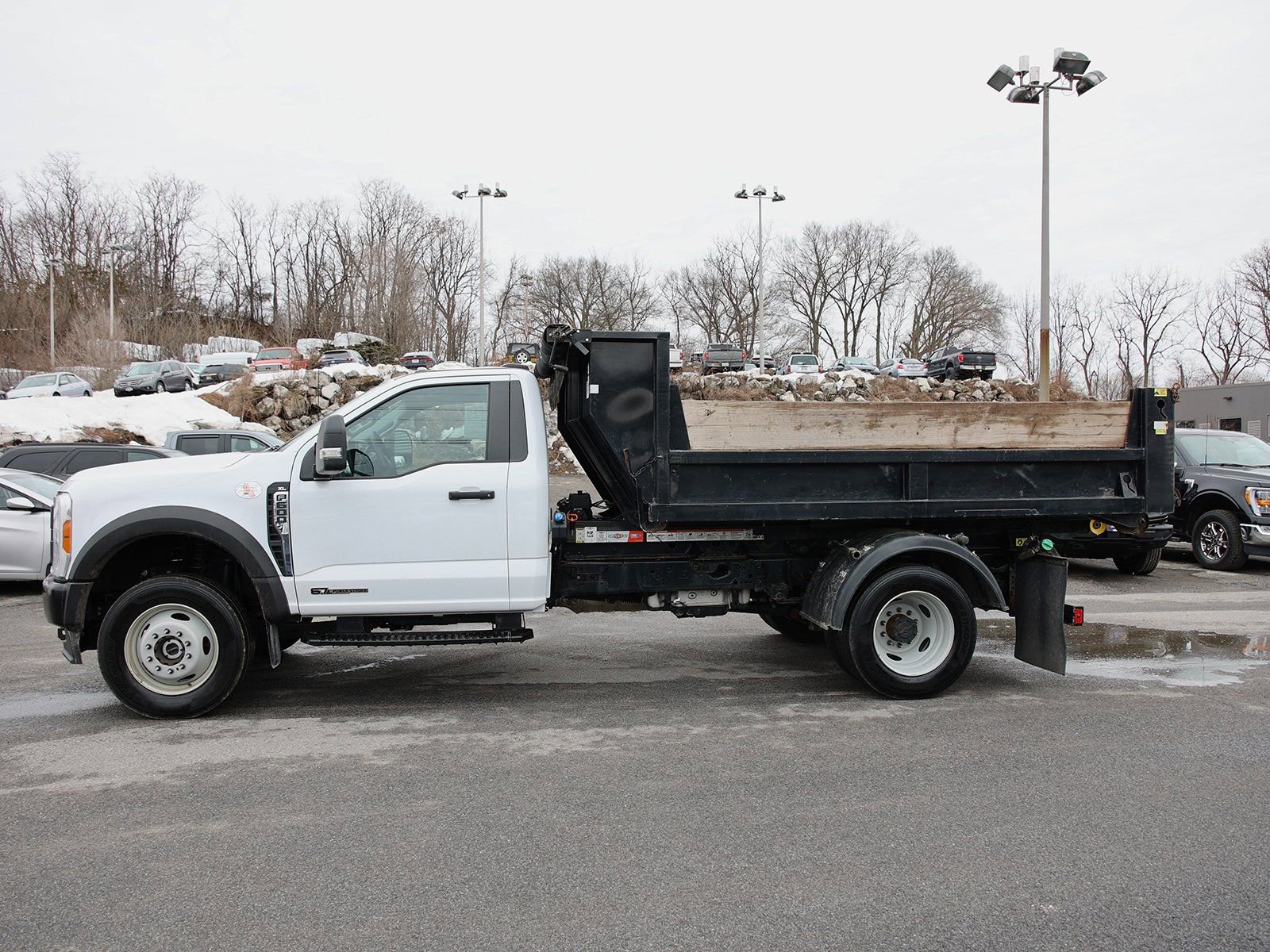 Certified 2023 Ford F600 4x4 Regular Cab Super Duty w/ Snow Plow Prep Package image 4