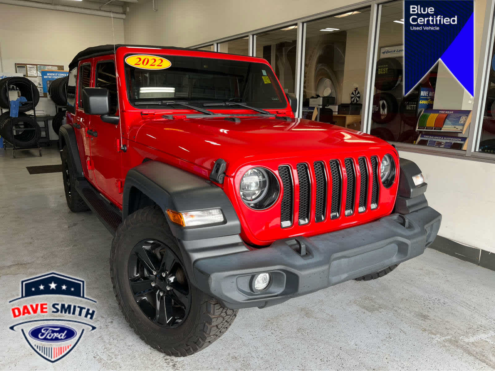 Used 2022 Jeep Wrangler Unlimited Sport AWD/4WD image 2