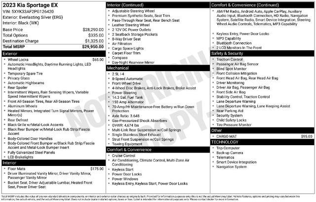 Used 2023 Kia Sportage EX image 9