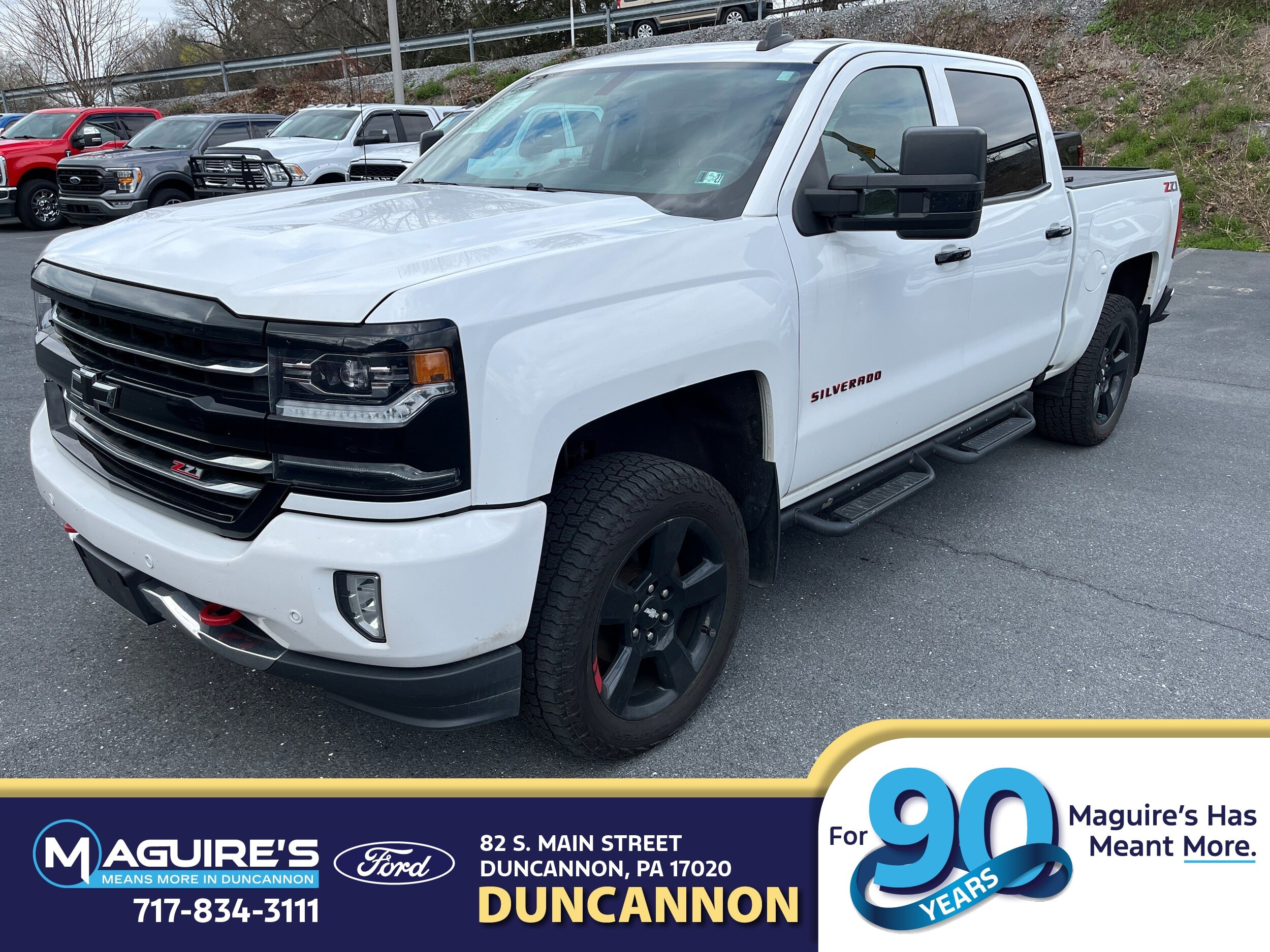 Used 2018 Chevrolet Silverado 1500 LTZ Z71 w/ Redline Edition AWD/4WD image 1