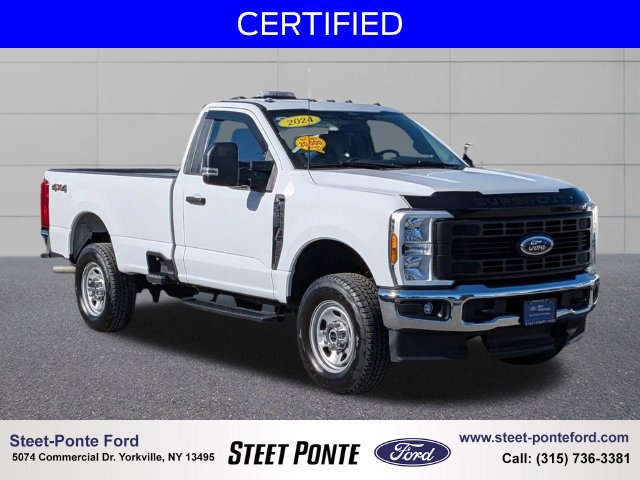 Certified 2024 Ford F350 XL w/ Snow Plow Prep Package