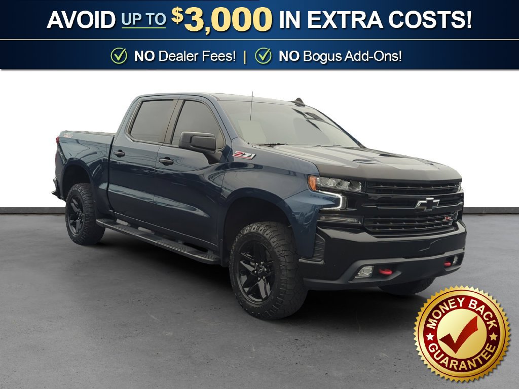 Used 2021 Chevrolet Silverado 1500 LT Trail Boss w/ Bed Protection Package AWD/4WD image 10