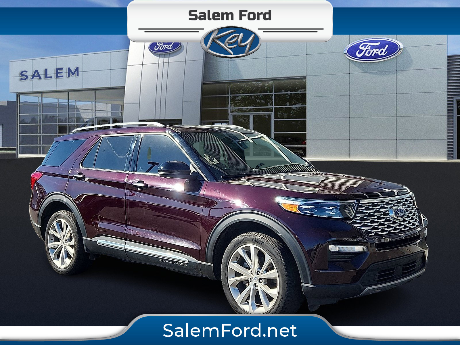 Certified 2022 Ford Explorer Platinum w/ Equipment Group 601A
