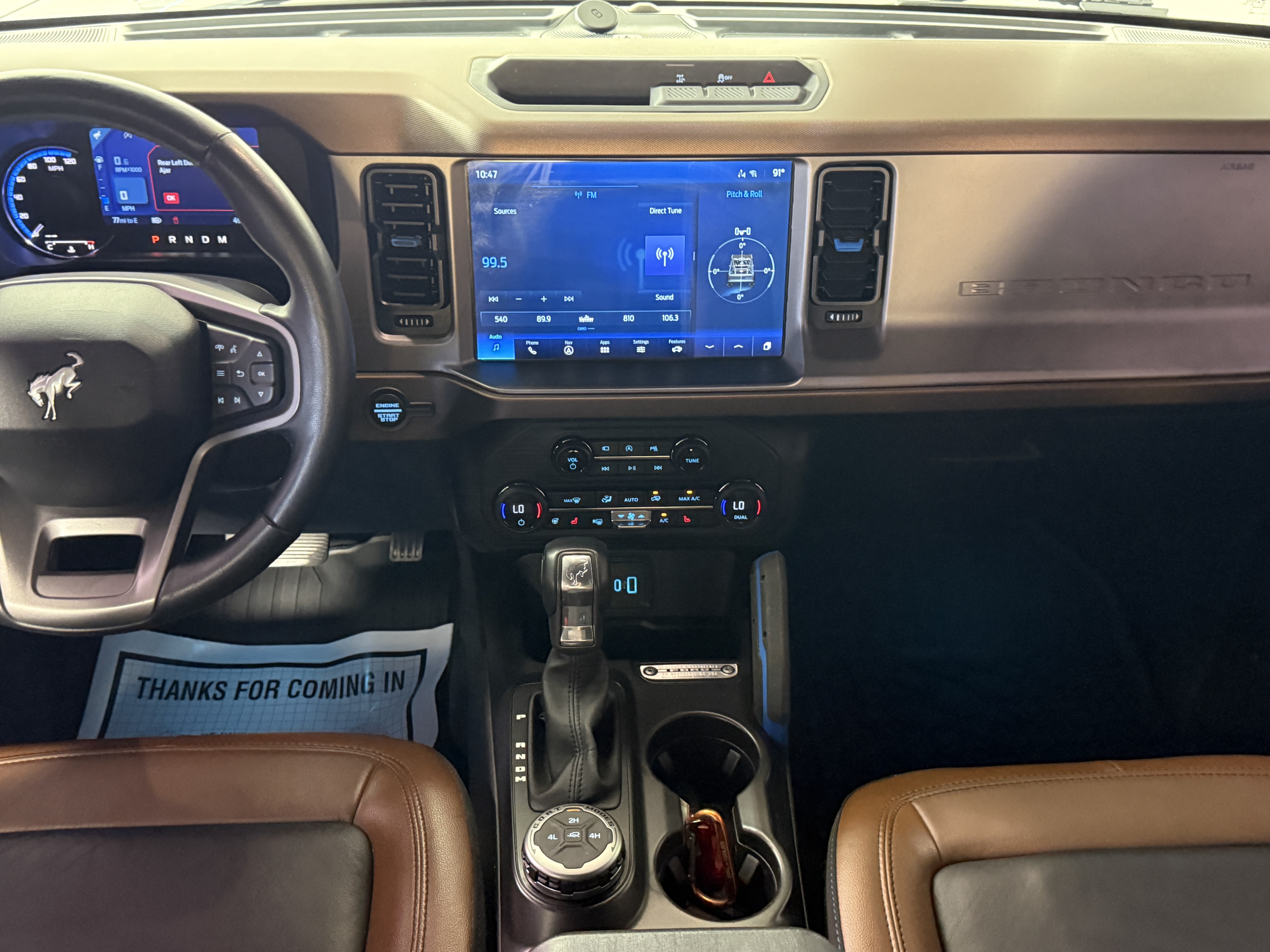 Certified 2023 Ford Bronco Outer Banks AWD/4WD image 11