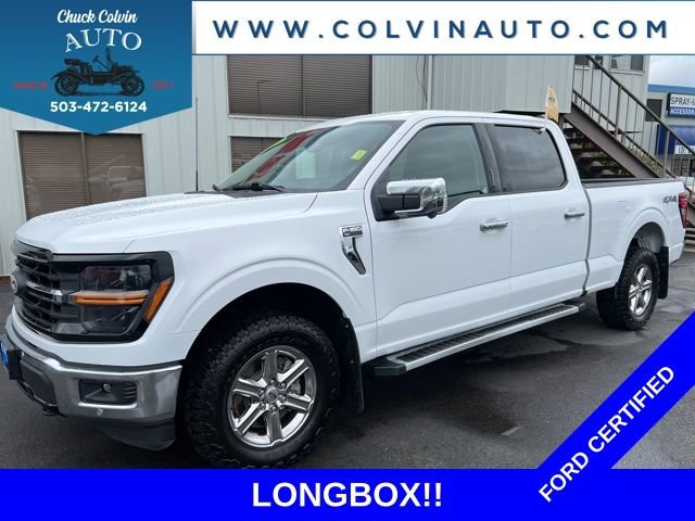 Certified 2024 Ford F150 XLT w/ Equipment Group 302A MID