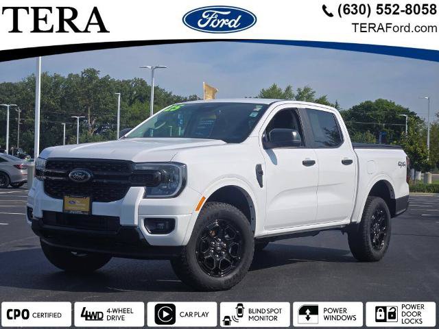 Certified 2025 Ford Ranger XLT w/ Black Appearance Package AWD/4WD image 1