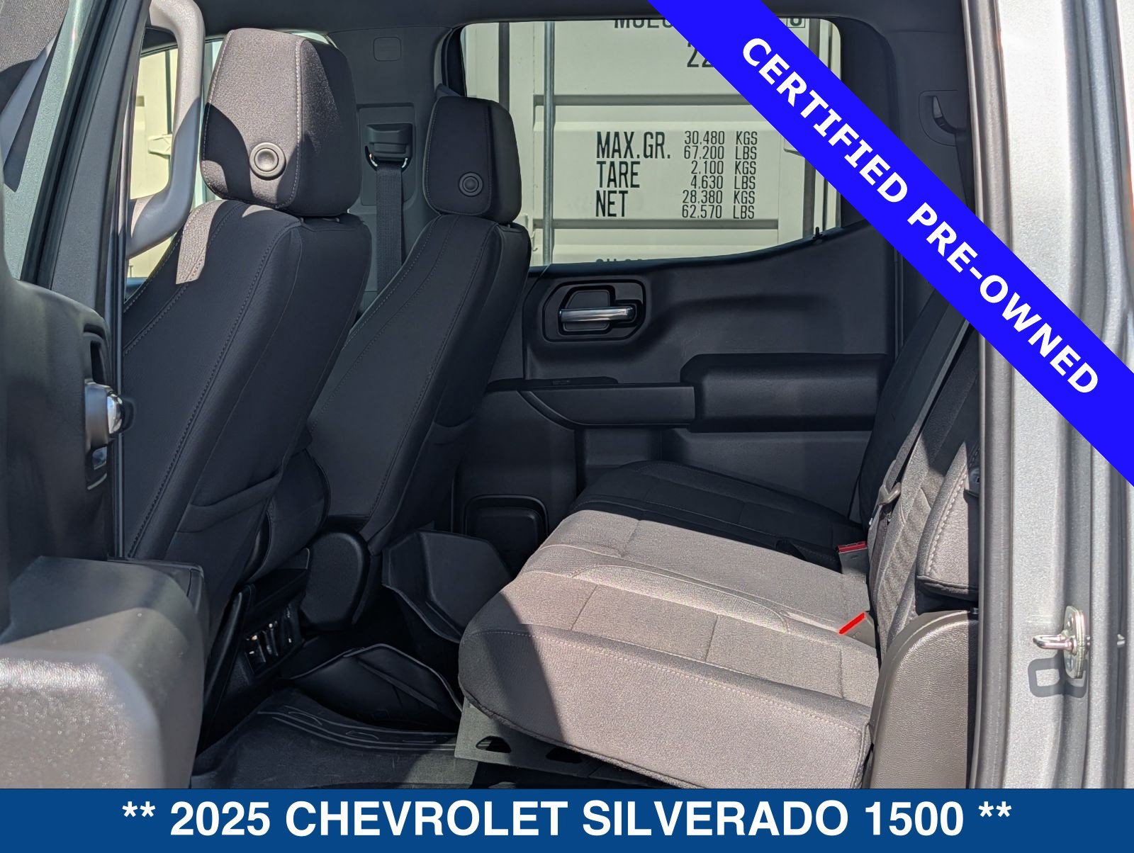 Used 2025 Chevrolet Silverado 1500 Custom AWD/4WD image 16
